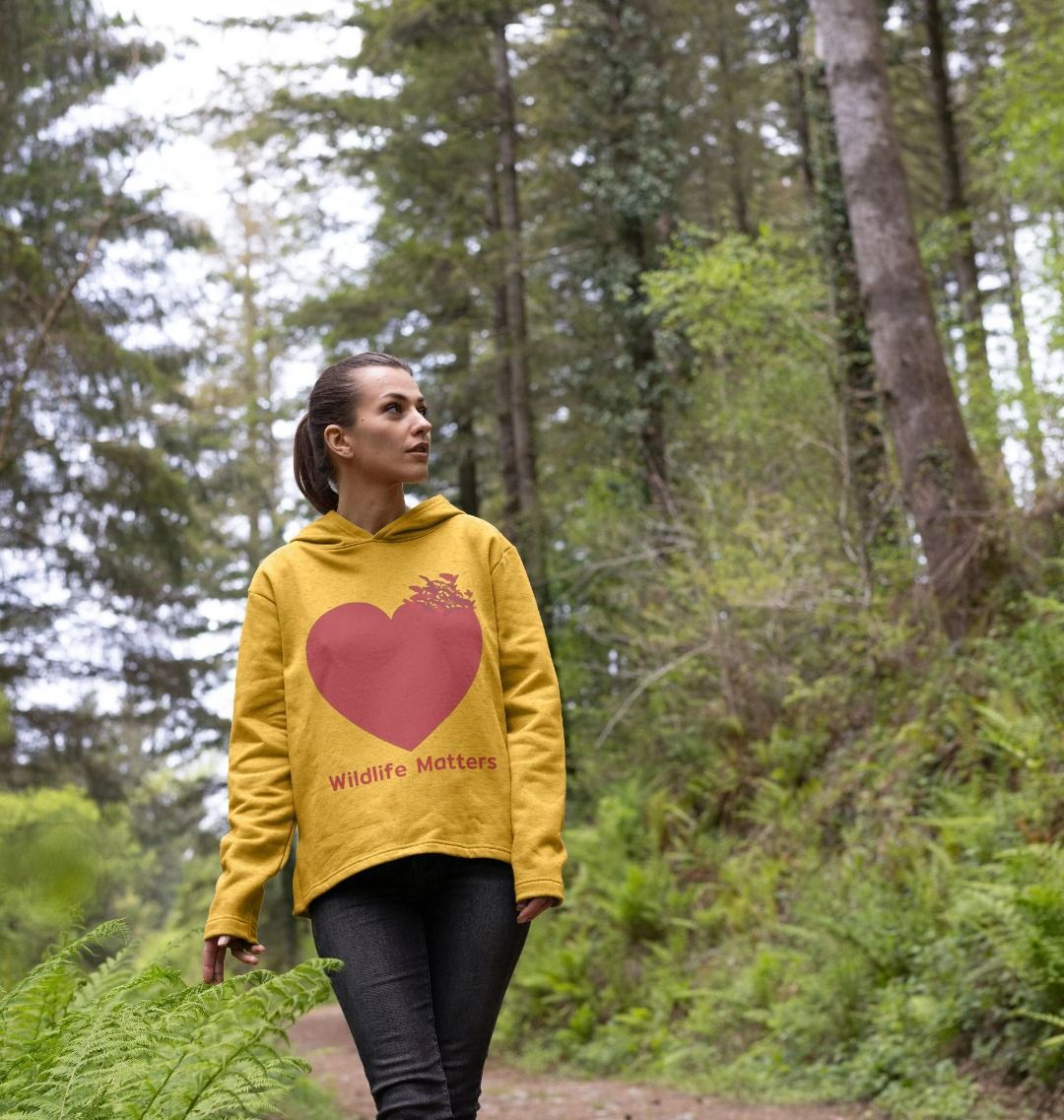 Wildlife Matters Love Bees Women's Fit Hoodie