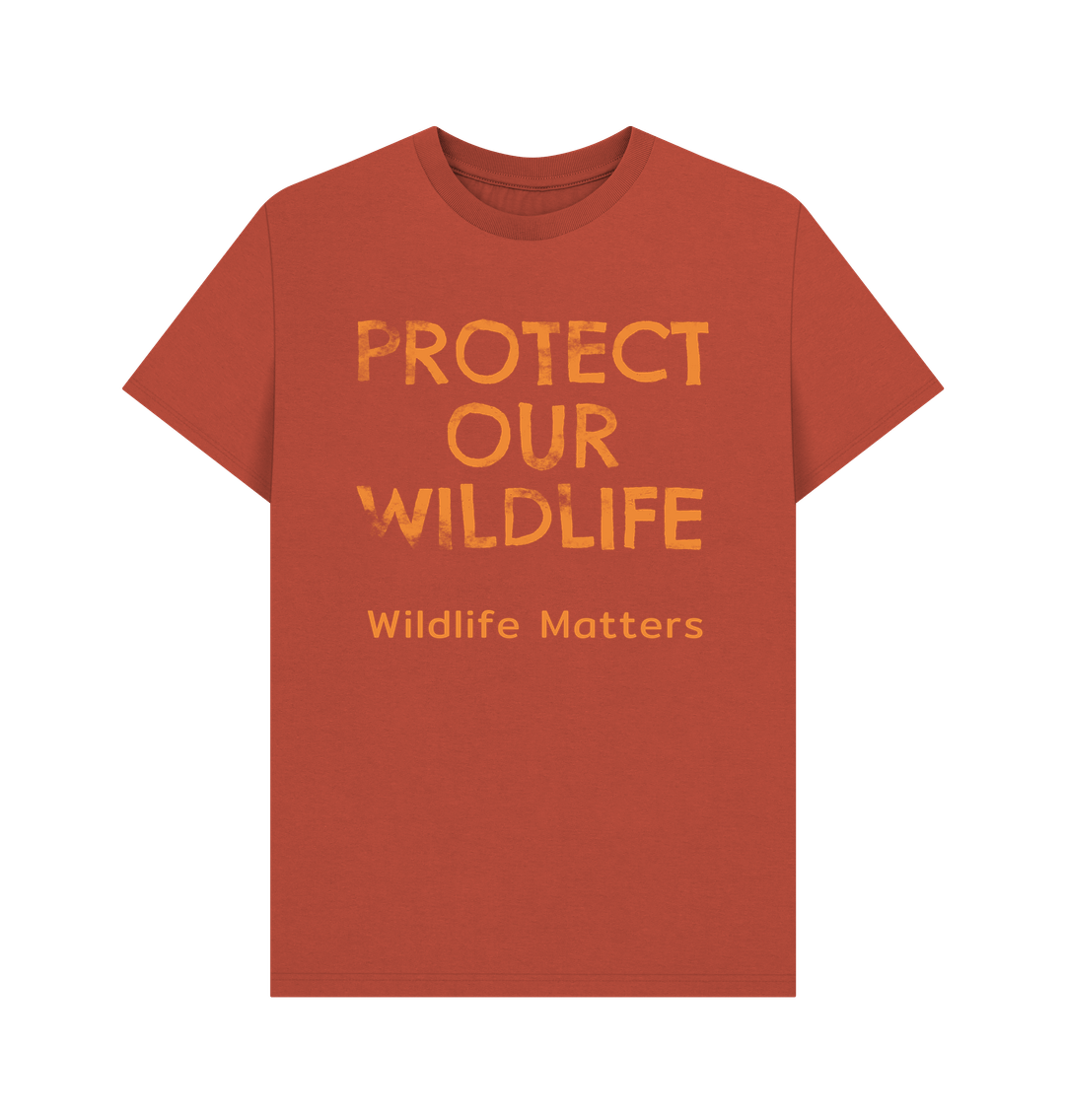 Rust Wildlife Matters Protect our Wildlife T Shirt