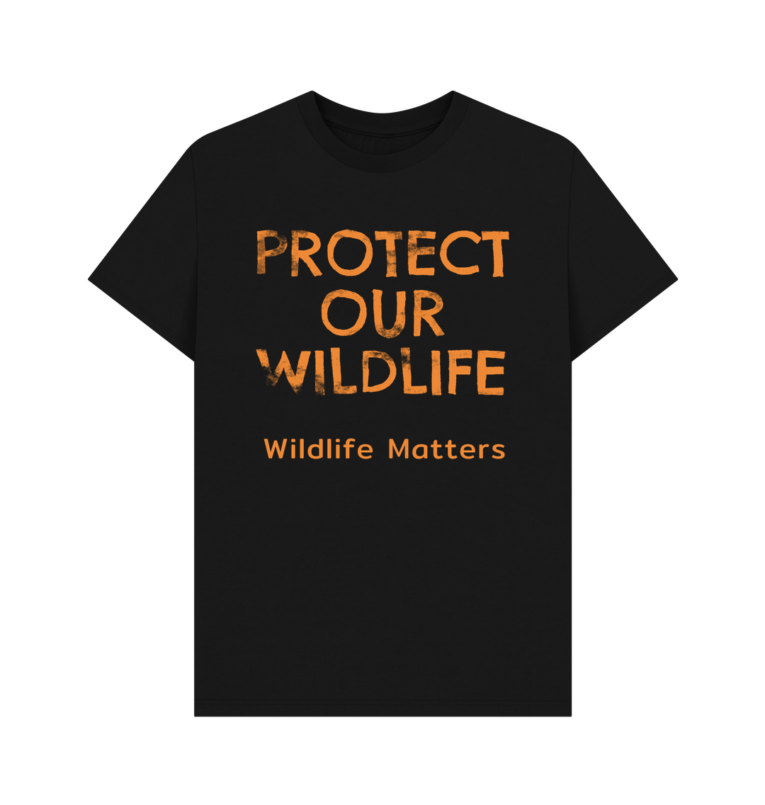 Black Wildlife Matters Protect our Wildlife T Shirt
