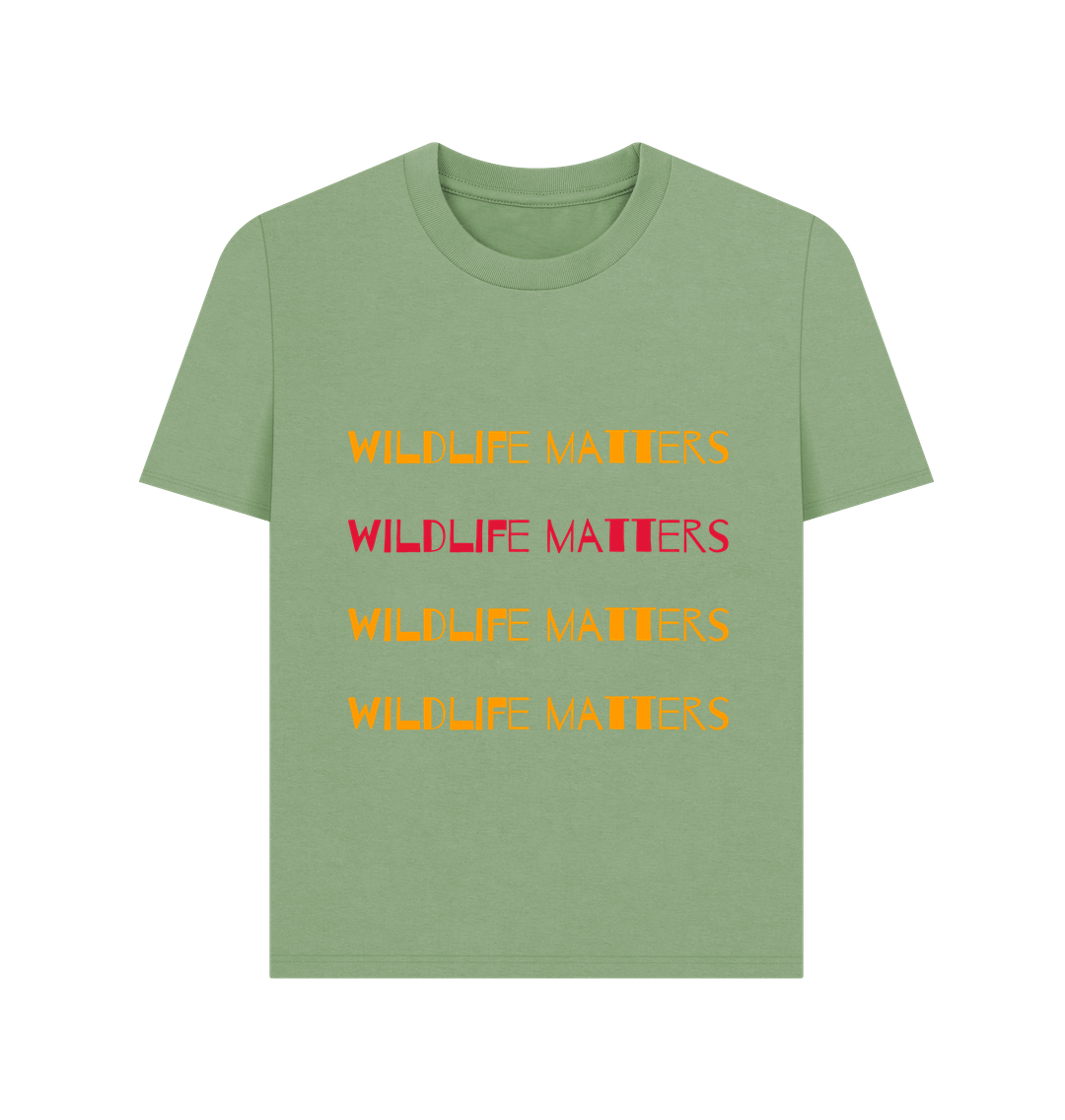 Sage Wildlife Matters T Shirt Women