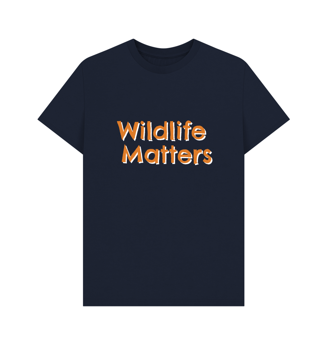 Navy Blue Wildlife Matters T Shirt