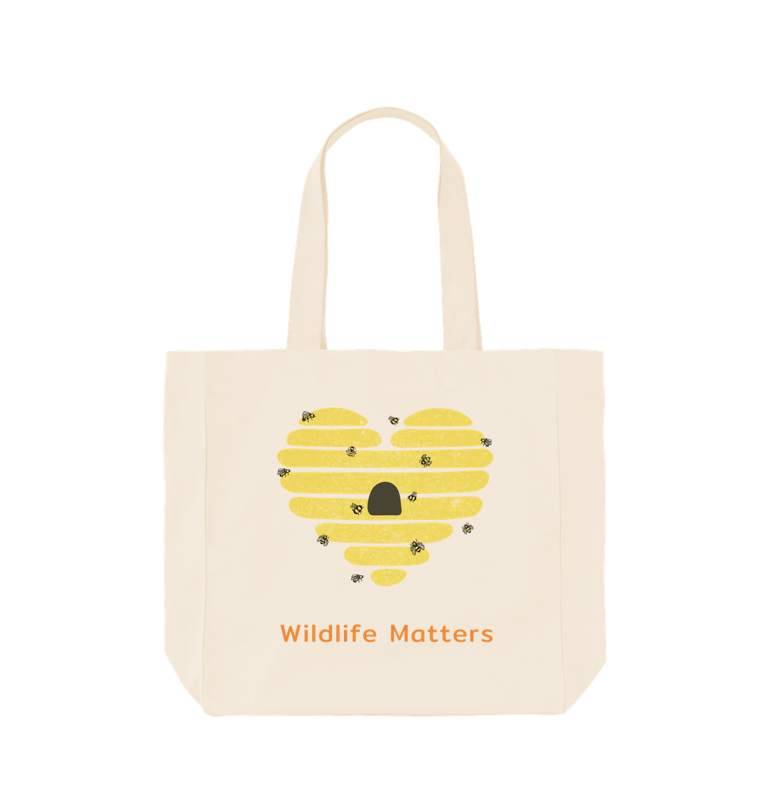 Natural Wildlife Matters Tote Bee