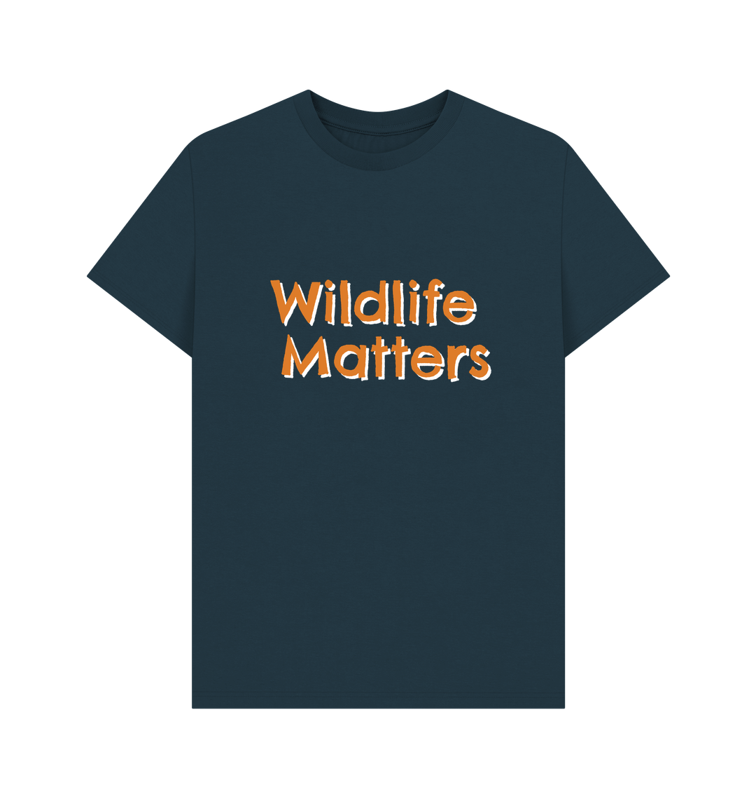 Denim Blue Wildlife Matters T Shirt