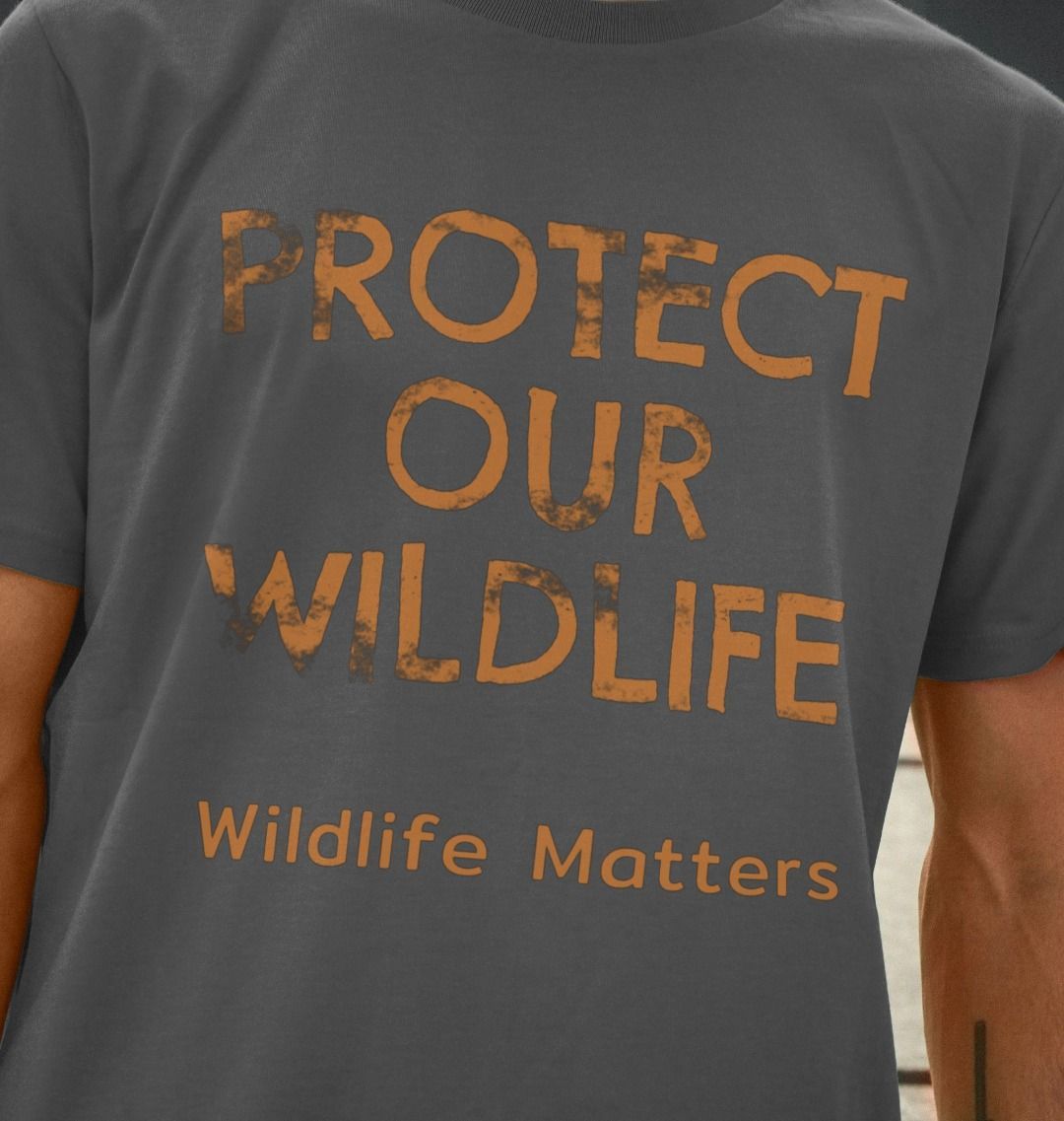Wildlife Matters Protect Our Wildlife - Organic T Shirt