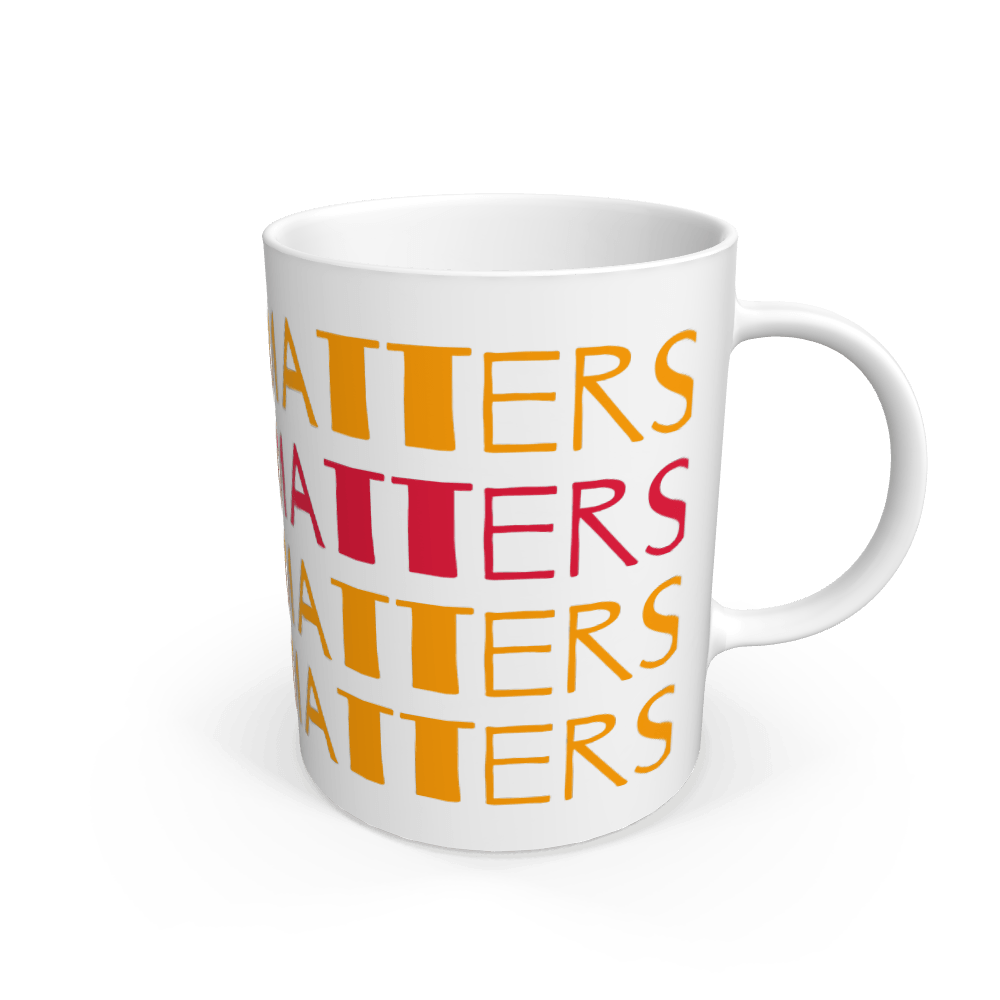 White Wildlife Matters Mug