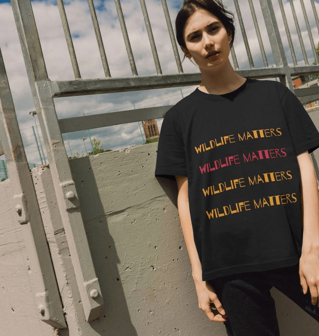 Wildlife Matters Organic T Shirt Women's Fit