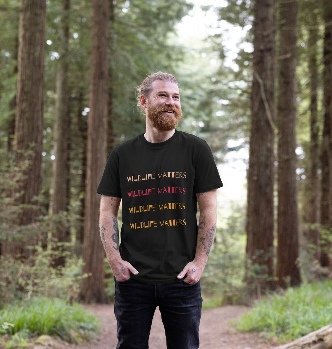 Wildlife Matters Organic T Shirt Mens