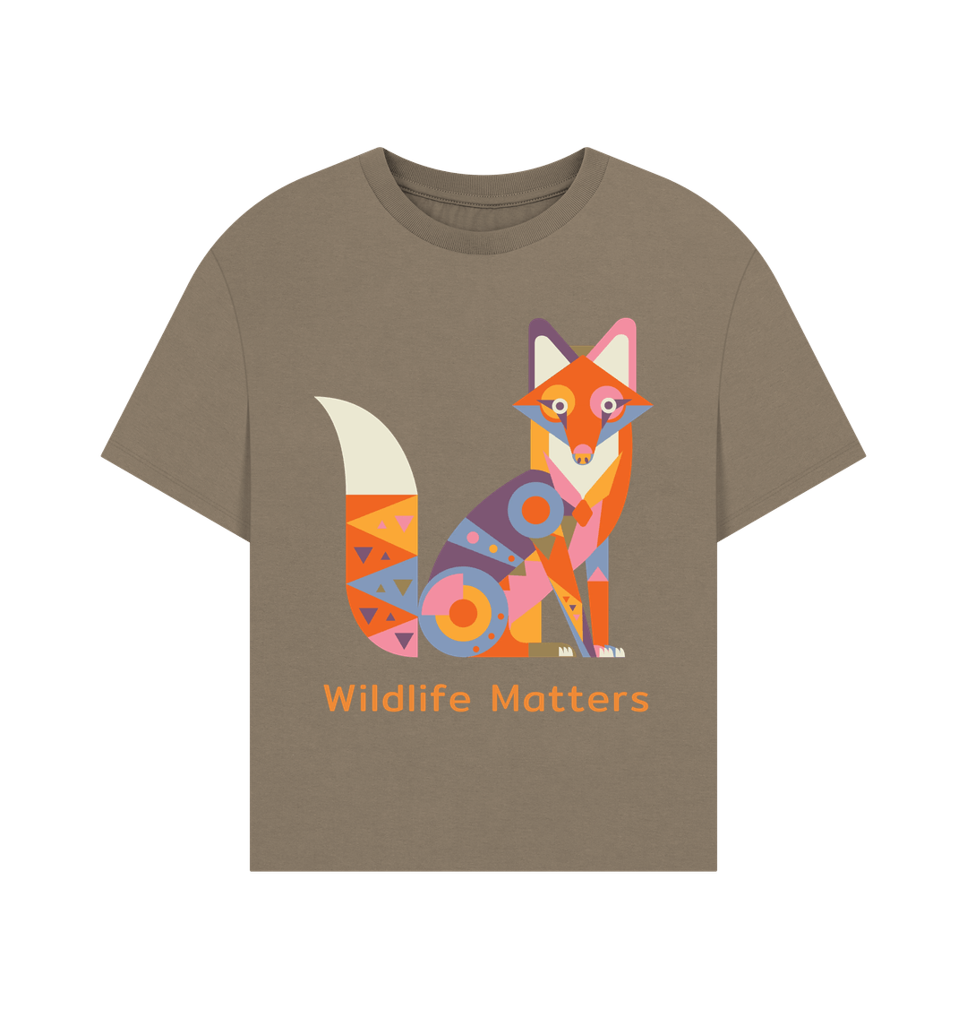 Willow Wildlife Matters T Shirt Women Fox