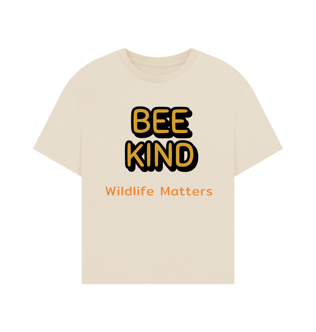 Oat Wildlife Matters Bee Kind Womens T shirt