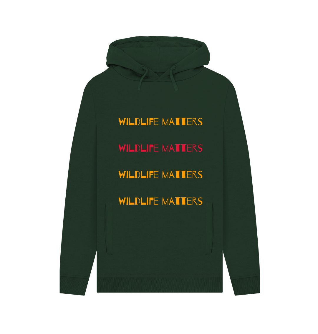 Evergreen Wildlife Matters Hoodie Mens