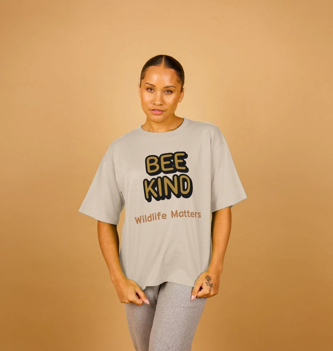 Wildlife Matters Bee Kind Womens T shirt